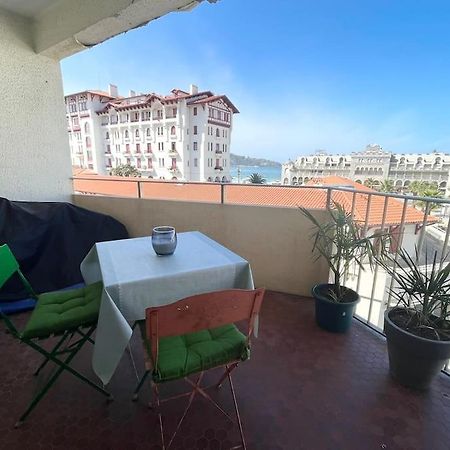Hendaye Plage Charmant Studio 2Pers Avec Grande Terrasse Vue Mer Экстерьер фото