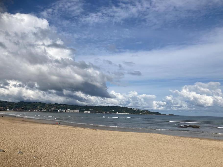Hendaye Plage Charmant Studio 2Pers Avec Grande Terrasse Vue Mer Экстерьер фото