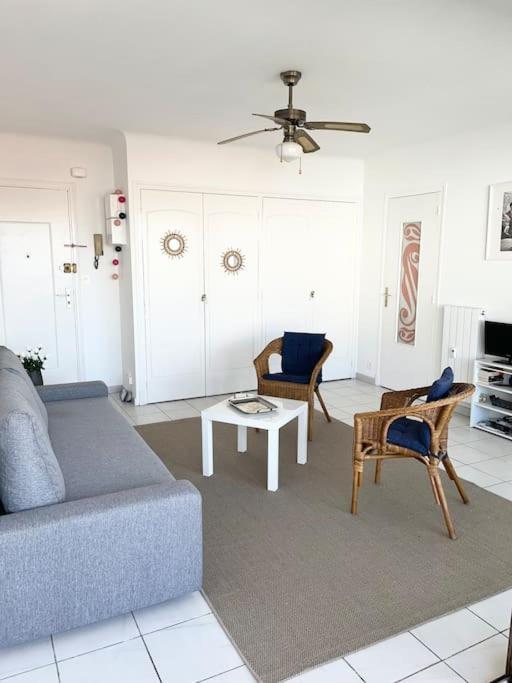 Hendaye Plage Charmant Studio 2Pers Avec Grande Terrasse Vue Mer Экстерьер фото