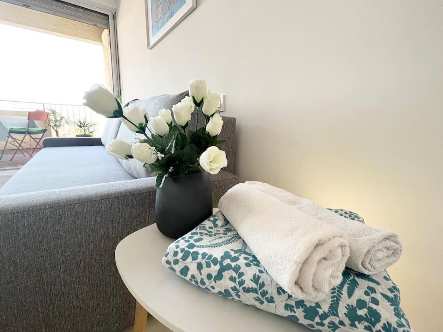 Hendaye Plage Charmant Studio 2Pers Avec Grande Terrasse Vue Mer Экстерьер фото
